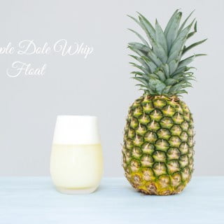 Pineapple Dole Whip Float
