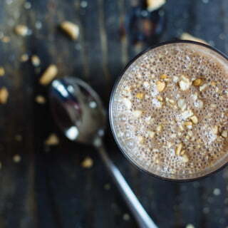 Chocolate Peanut Butter Recovery Smoothie
