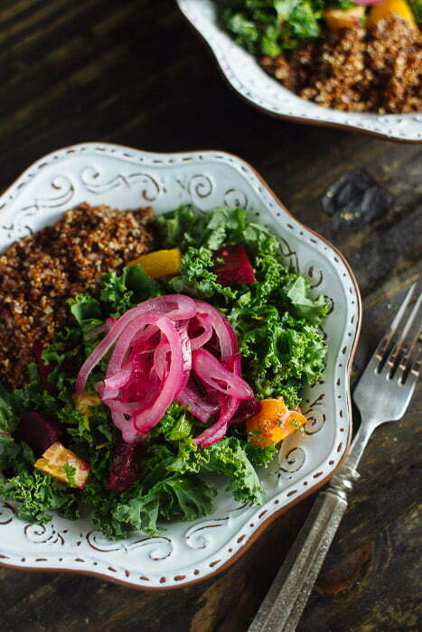 Beet & Orange Kale Salad