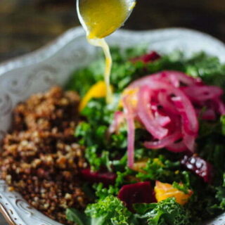 Beet Orange Kale Salad Recipe