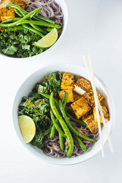 Vegan Thai Salad with Noodles Recipe
