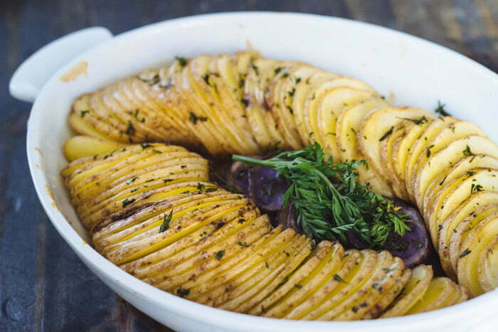 Herbed Honey Butter Roasted Potatoes