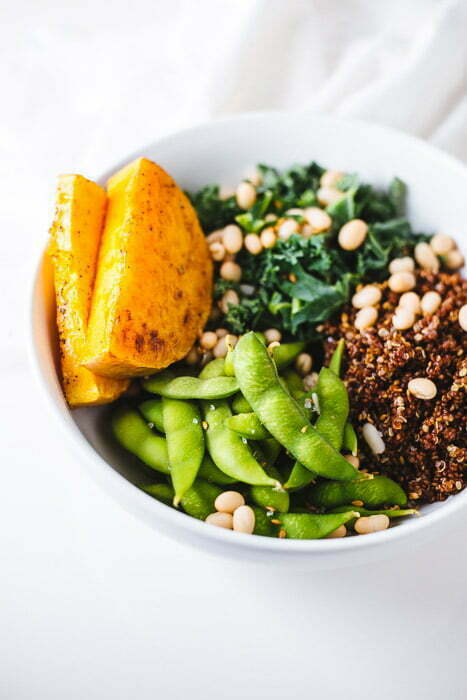 Rainbow Veggie Quinoa Bowl Recipe