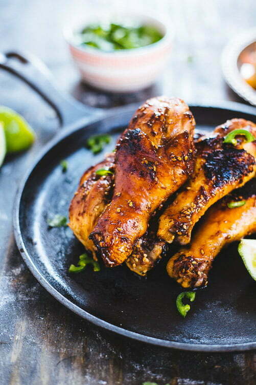 Sweet and Spicy Drumsticks