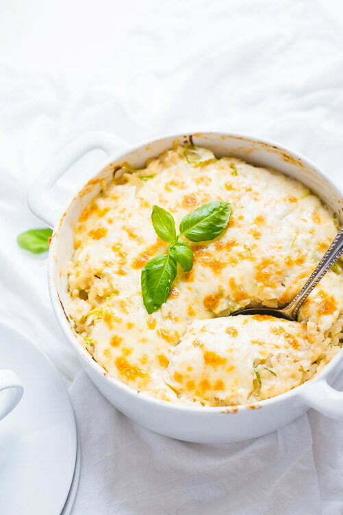 Cheesy One Pot Baked Risotto
