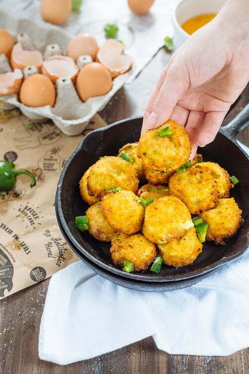 Jalapeño and Cheese Fritters