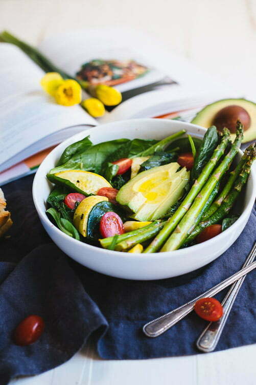 Warmed Mixed Vegetable Salad