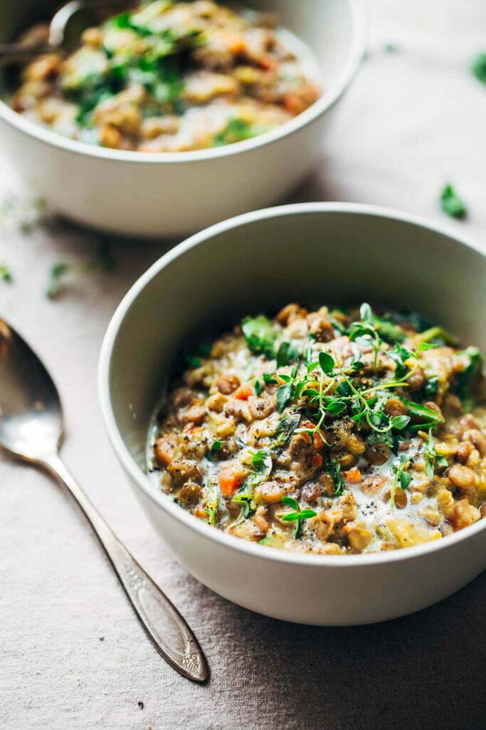 One-Pot-Creamy-Spinach-Lentils-6