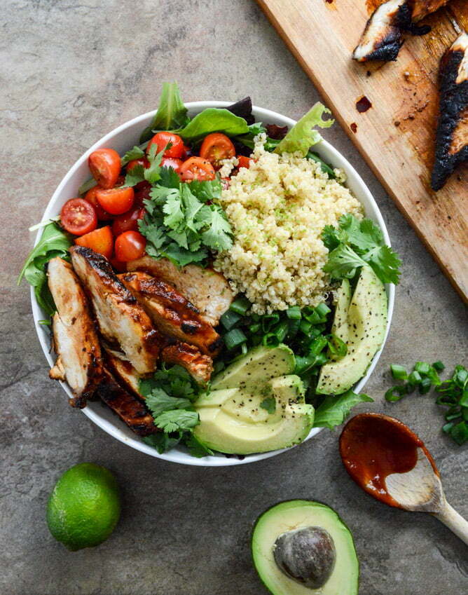 honey-chipotle-chicken-bowls-I-howsweeteats.com-5