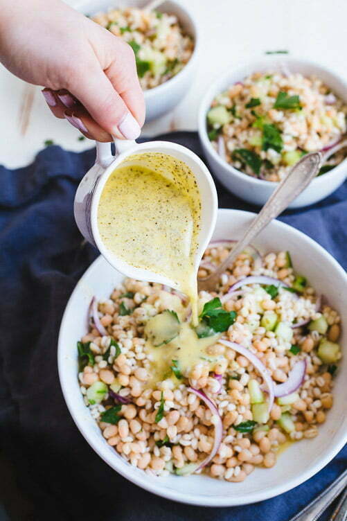 Best White Bean & Barley Salad Recipe