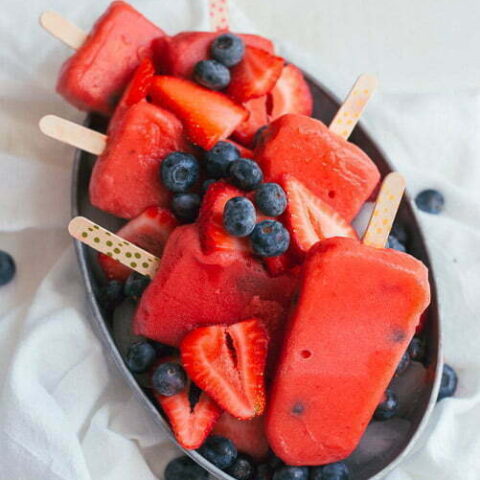 Mixed Berry Popsicles