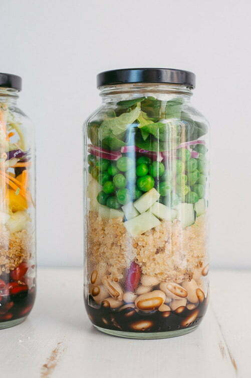 Healthy Mason Jar Salad