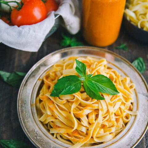 Authentic Italian Spaghetti with Marinara Sauce