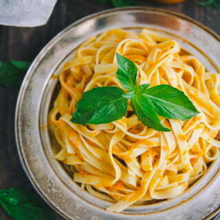 Italian “Spaghetti” with Marinara Sauce Recipe