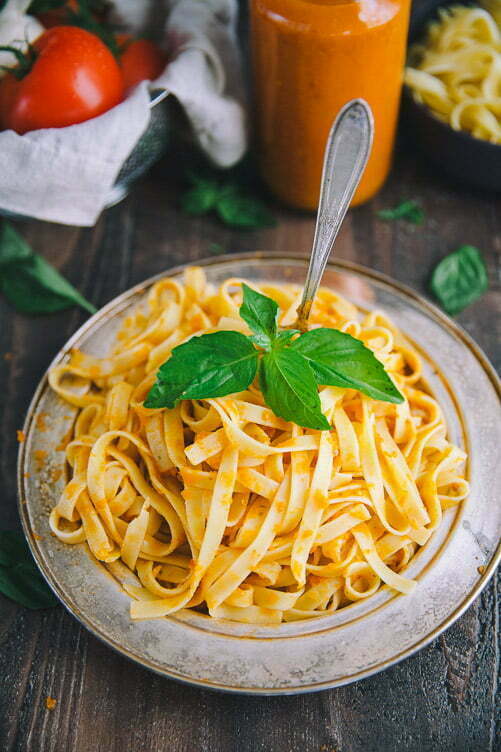 Italian “Spaghetti” with Marinara Sauce