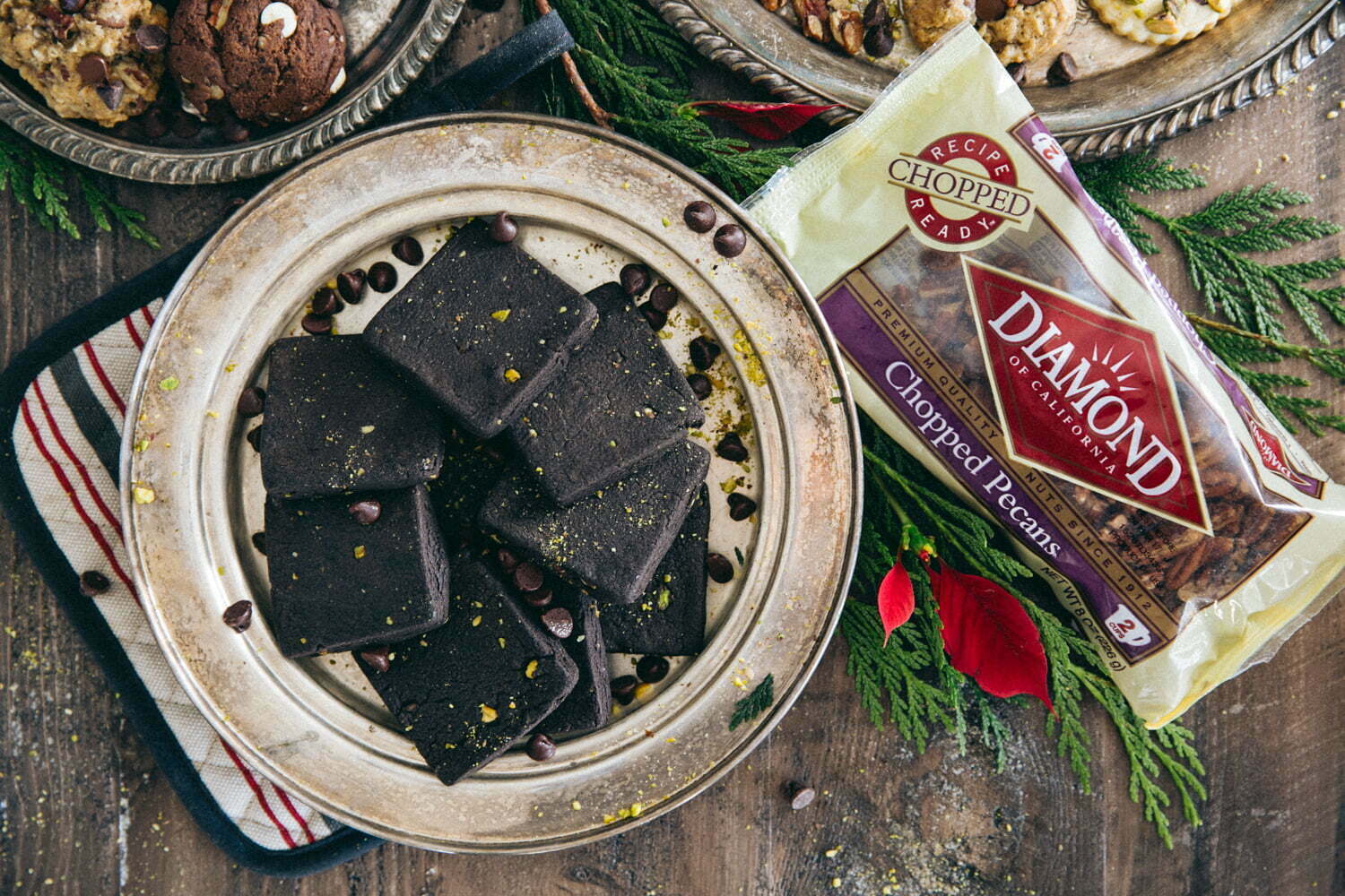 Dark Chocolate Shortbread Cookies With Pistachios (With Video Tutorial!) The Blonde Chef