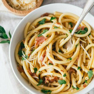 Prosciutto Spaghetti Carbonara Recipe